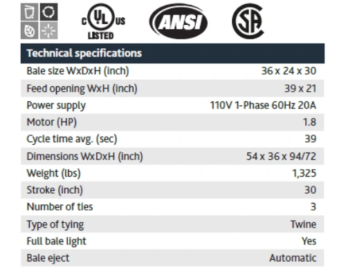 b5w technical specifications