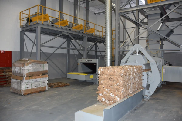 corrugated system with shredder (1)