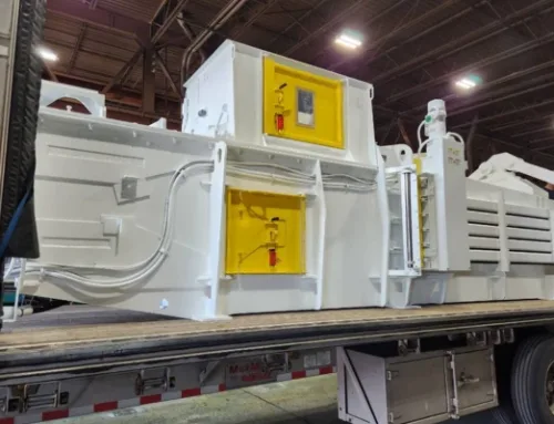 High Performance Tissue Baler En Route to Tissue Mill in Canada