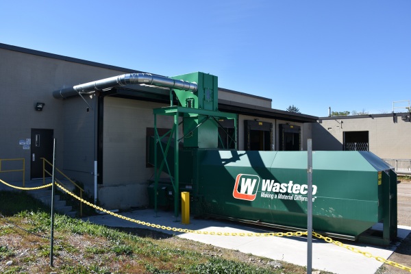 Paper Converting paper convertor with compactor