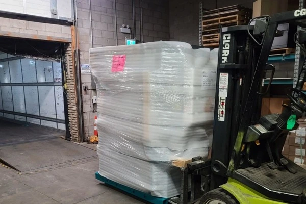 Transporting Vertical Baler