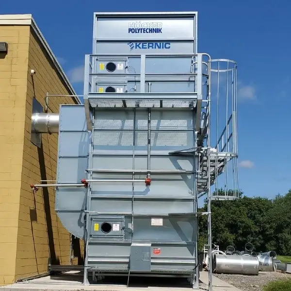 Kernic-hocker-polytechnik-collector high efficiency dust briquetter