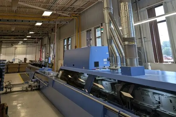 installed air conveying system