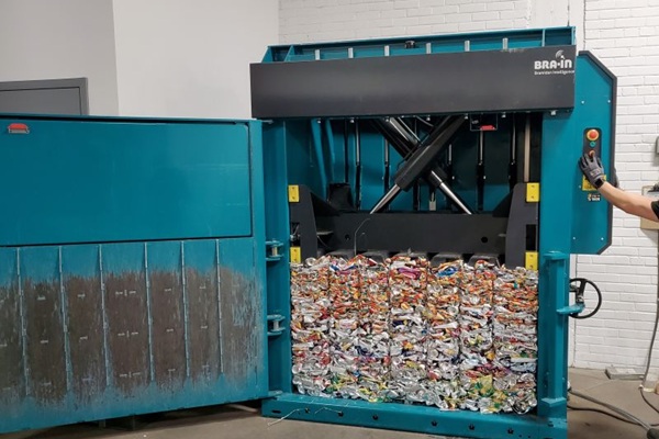 vertical baler