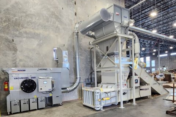 warehouse waste system